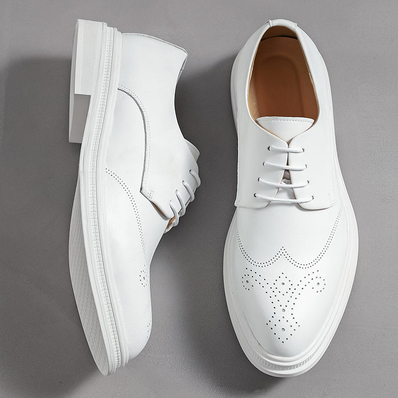 Solani Genuine Leather Dress Shoes