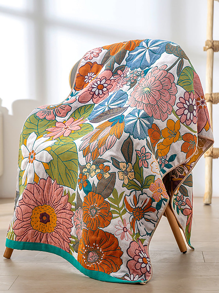 Capri Jacquard Cotton Bath Towel