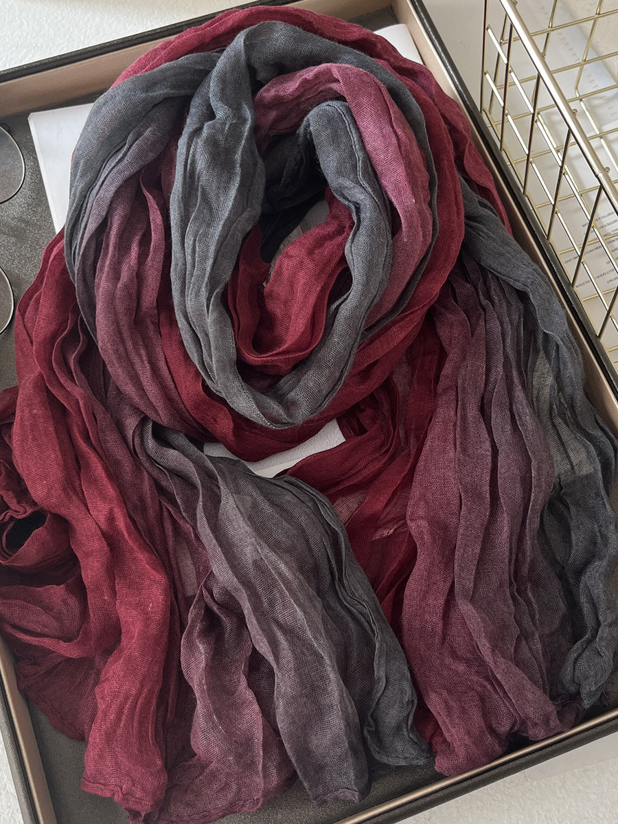 Florence Colorblock Shawl Scarf
