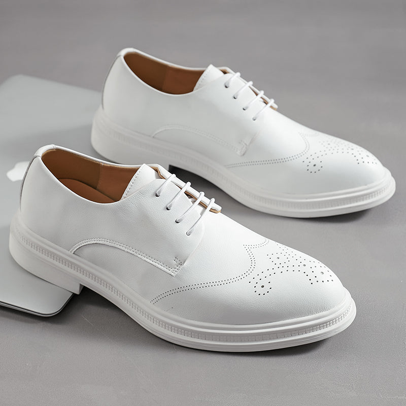 Solani Genuine Leather Dress Shoes