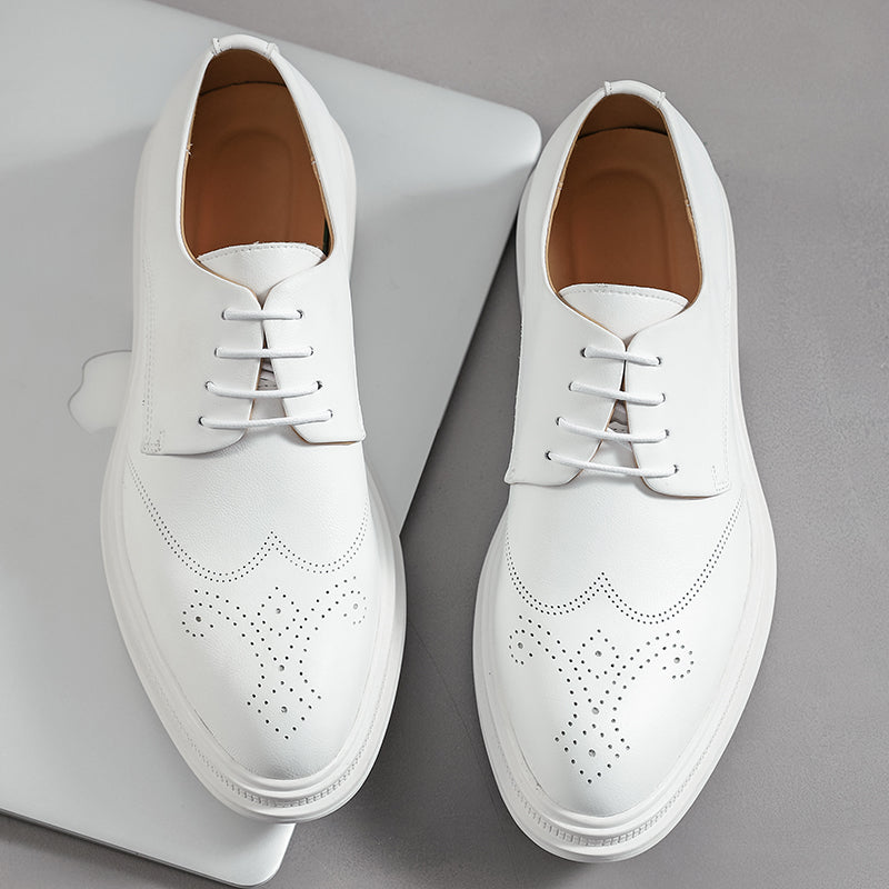 Solani Genuine Leather Dress Shoes