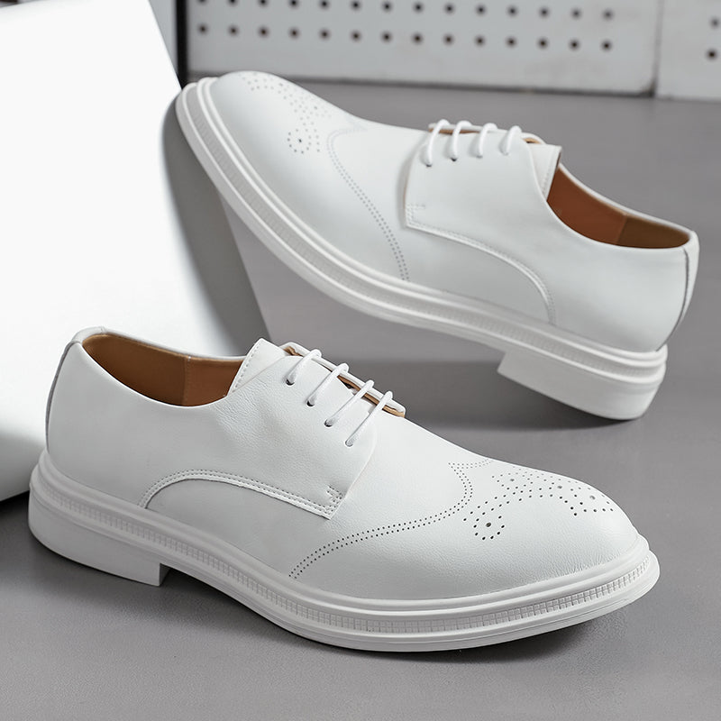 Solani Genuine Leather Dress Shoes