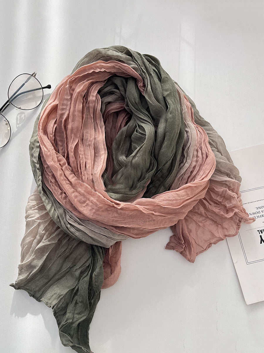 Florence Colorblock Shawl Scarf