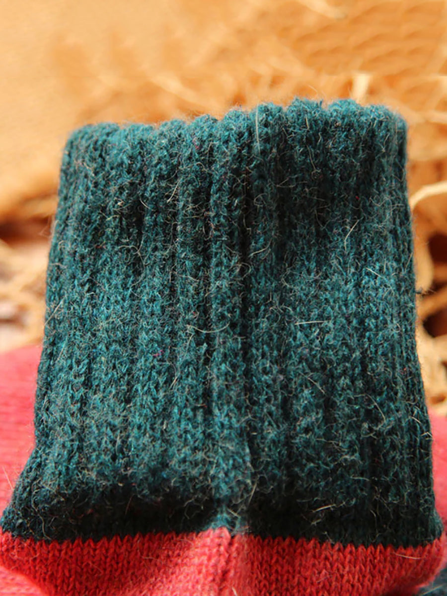 Cozy Winter Wool Socks – 5 Pair Set
