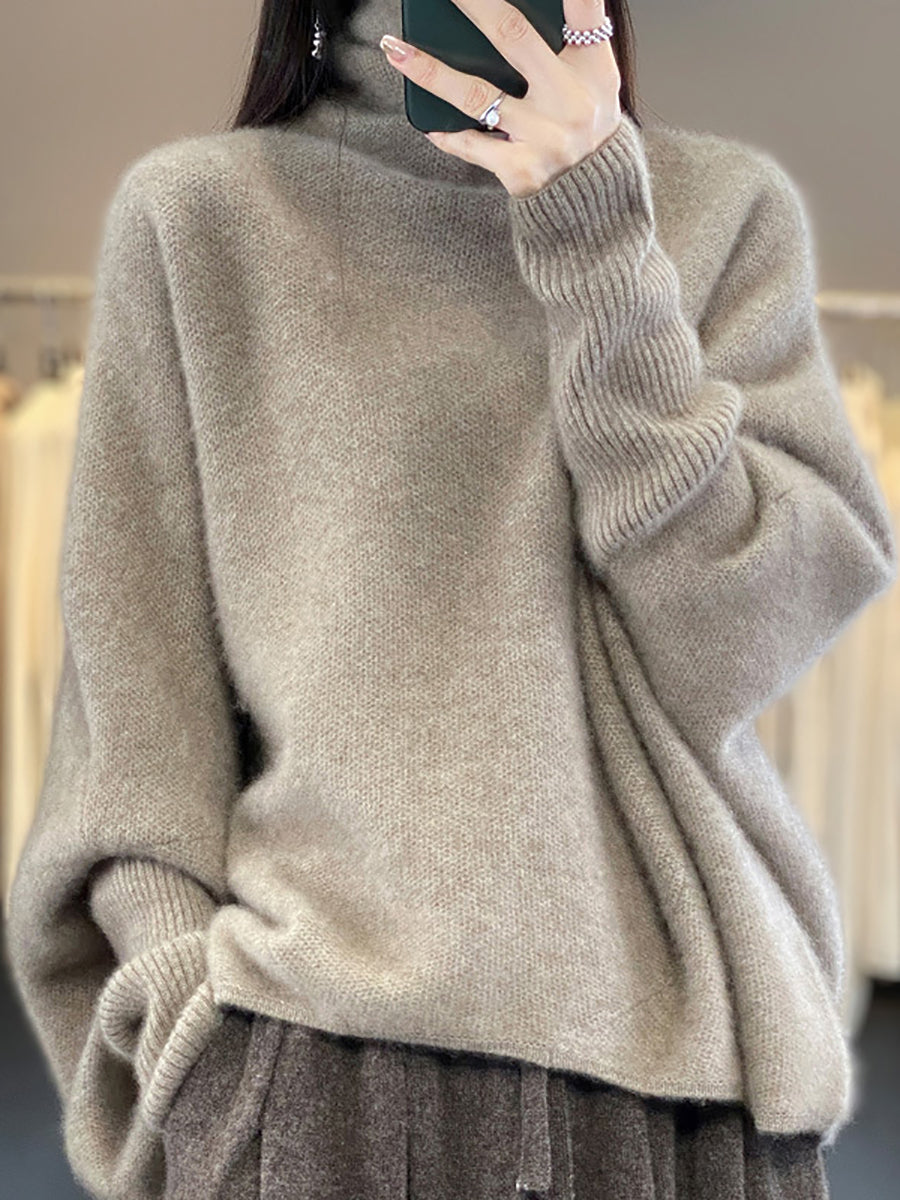 Milan Wool Turtleneck Sweater