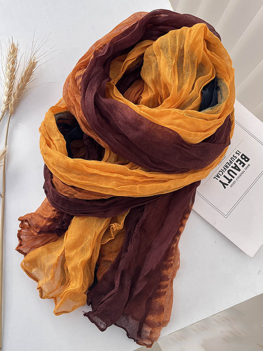 Florence Colorblock Shawl Scarf
