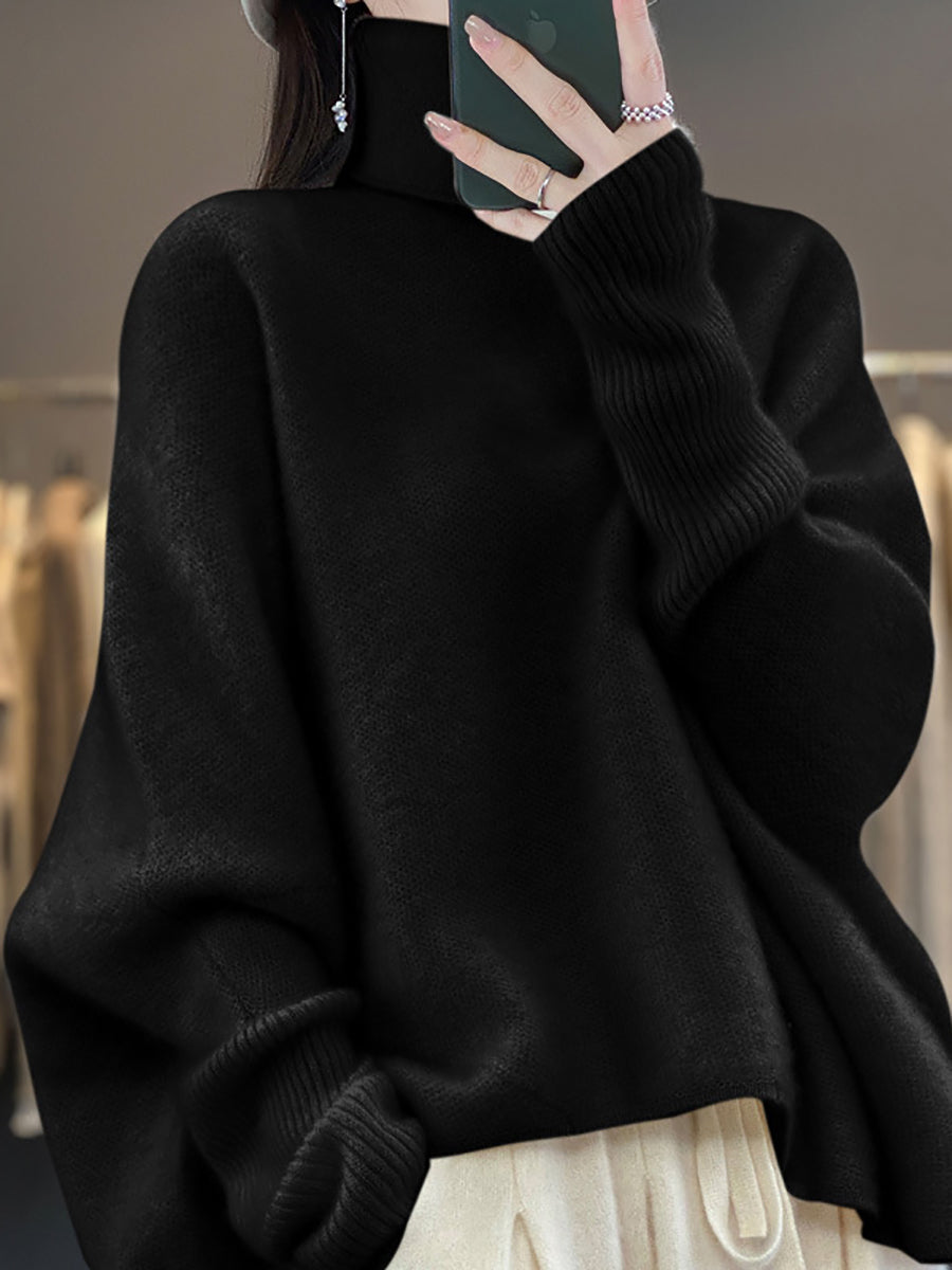 Milan Wool Turtleneck Sweater
