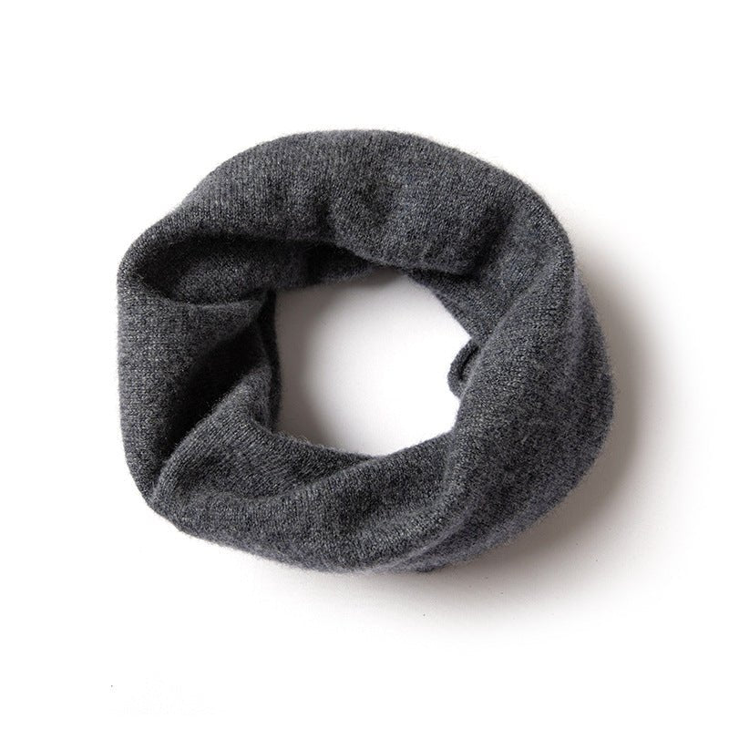 Noir Cashmere Infinity Scarf