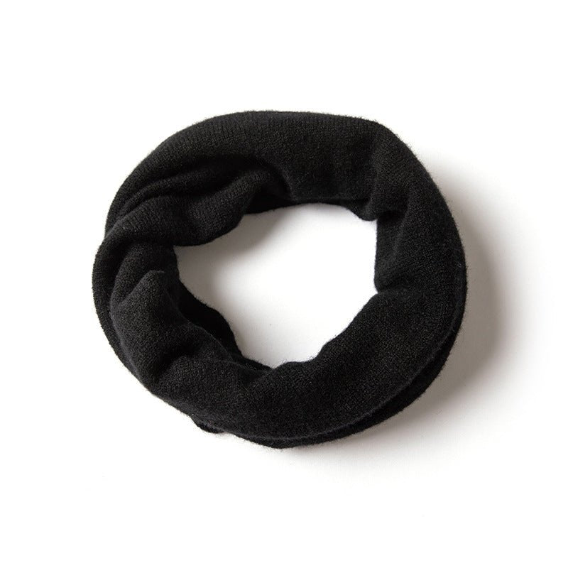 Noir Cashmere Infinity Scarf