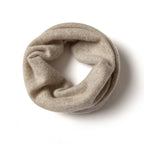 Noir Cashmere Infinity Scarf