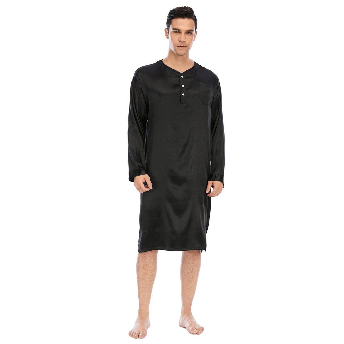 Adrien Silk Nightshirt