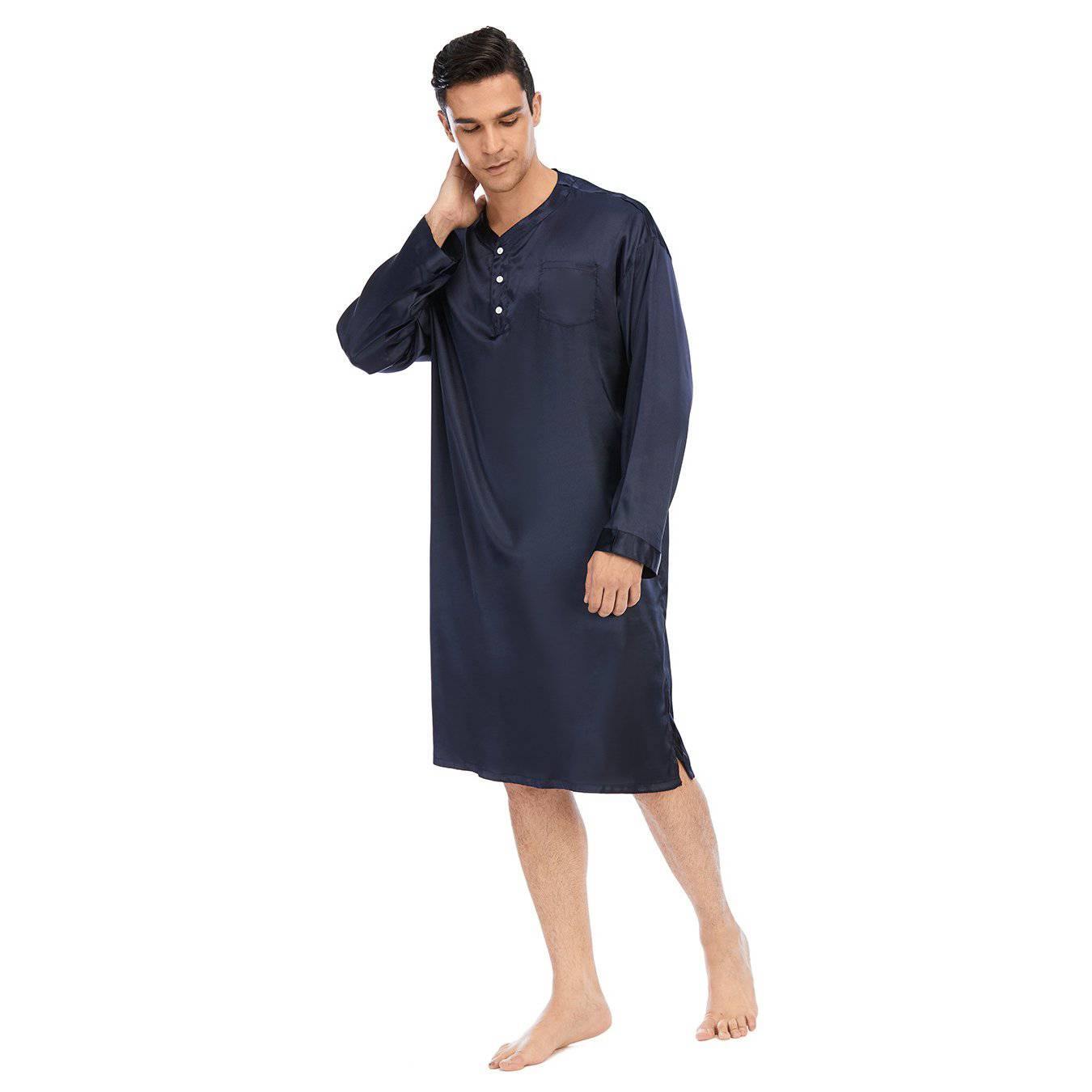 Adrien Silk Nightshirt