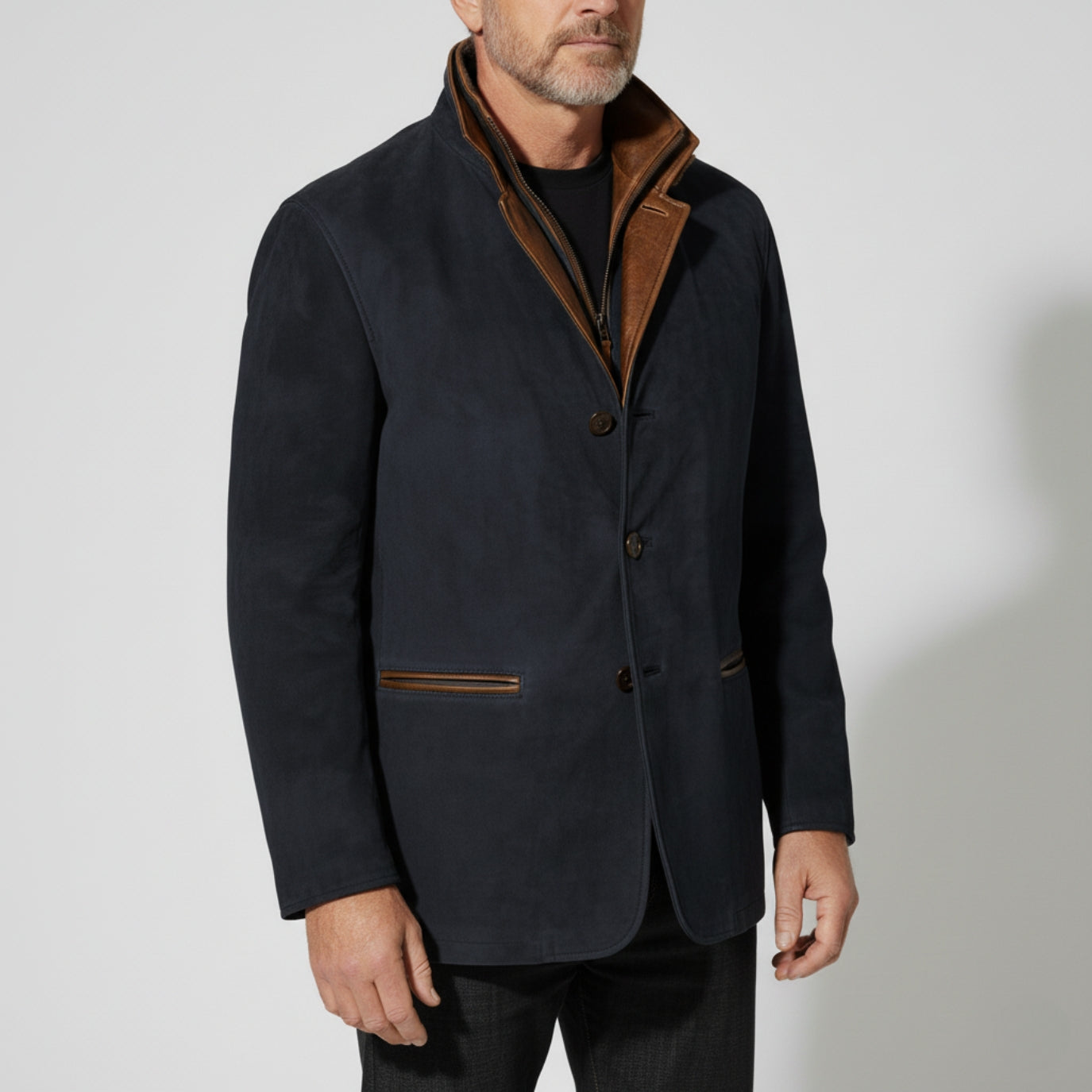 Hawthorne Suede Field Jacket