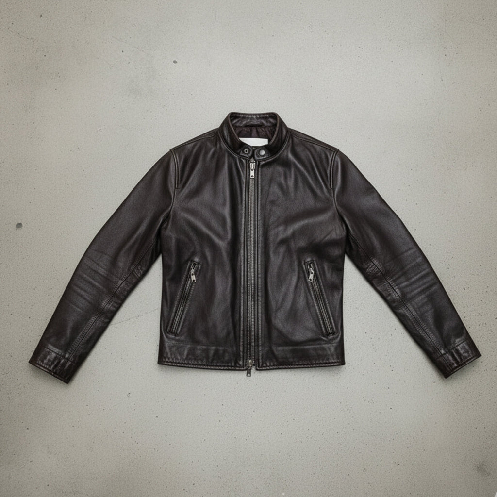 Premium Faux Leather Moto Jacket