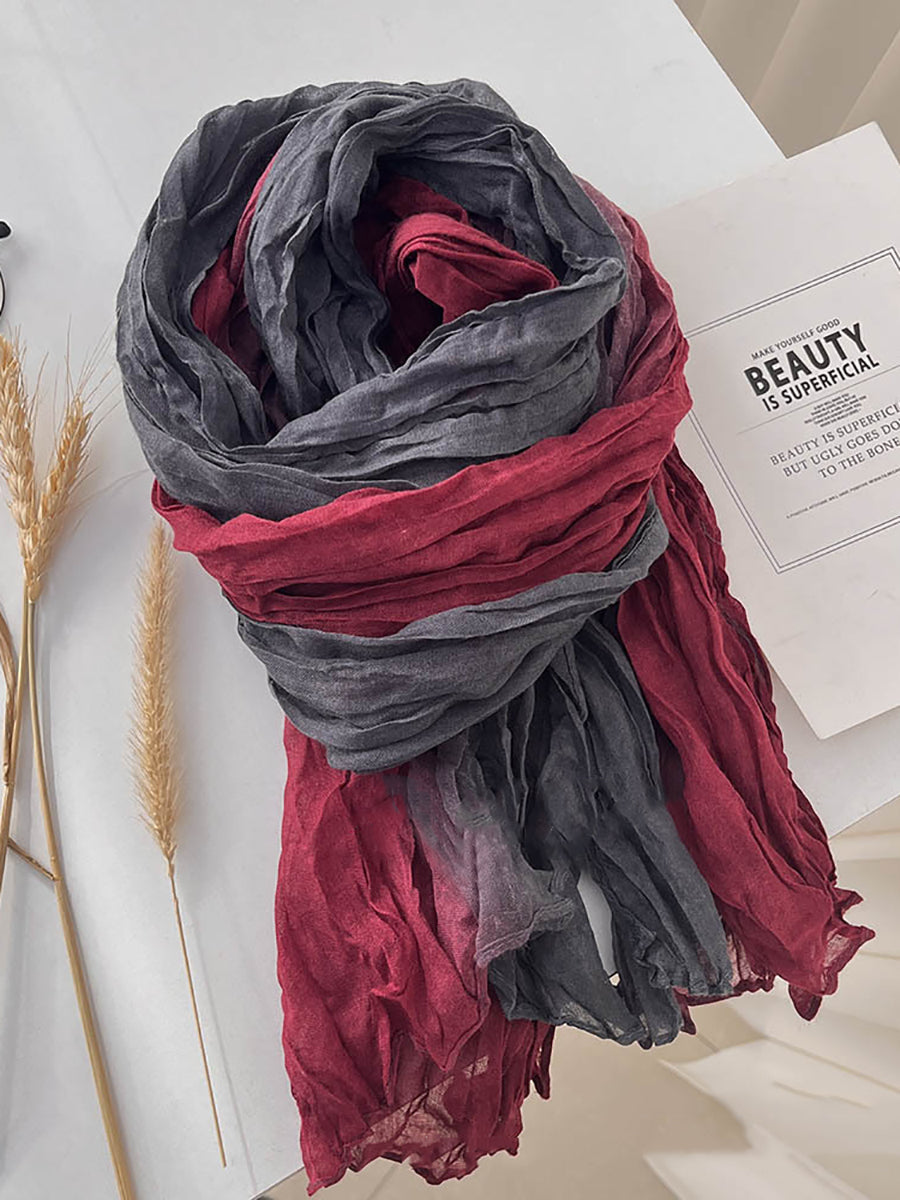 Florence Colorblock Shawl Scarf