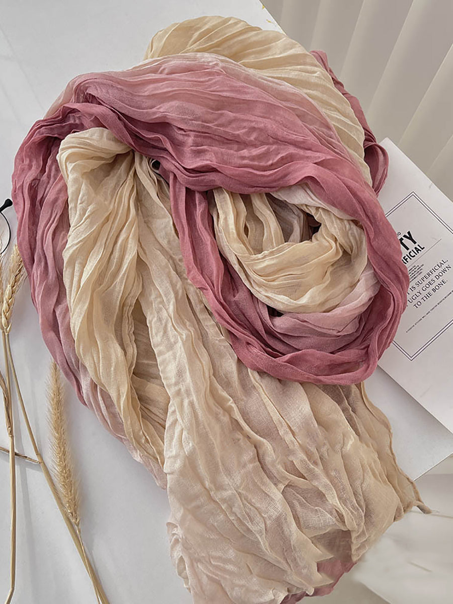Florence Colorblock Shawl Scarf