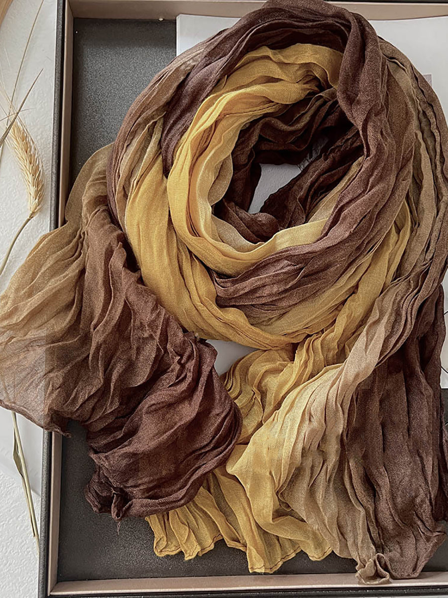 Florence Colorblock Shawl Scarf