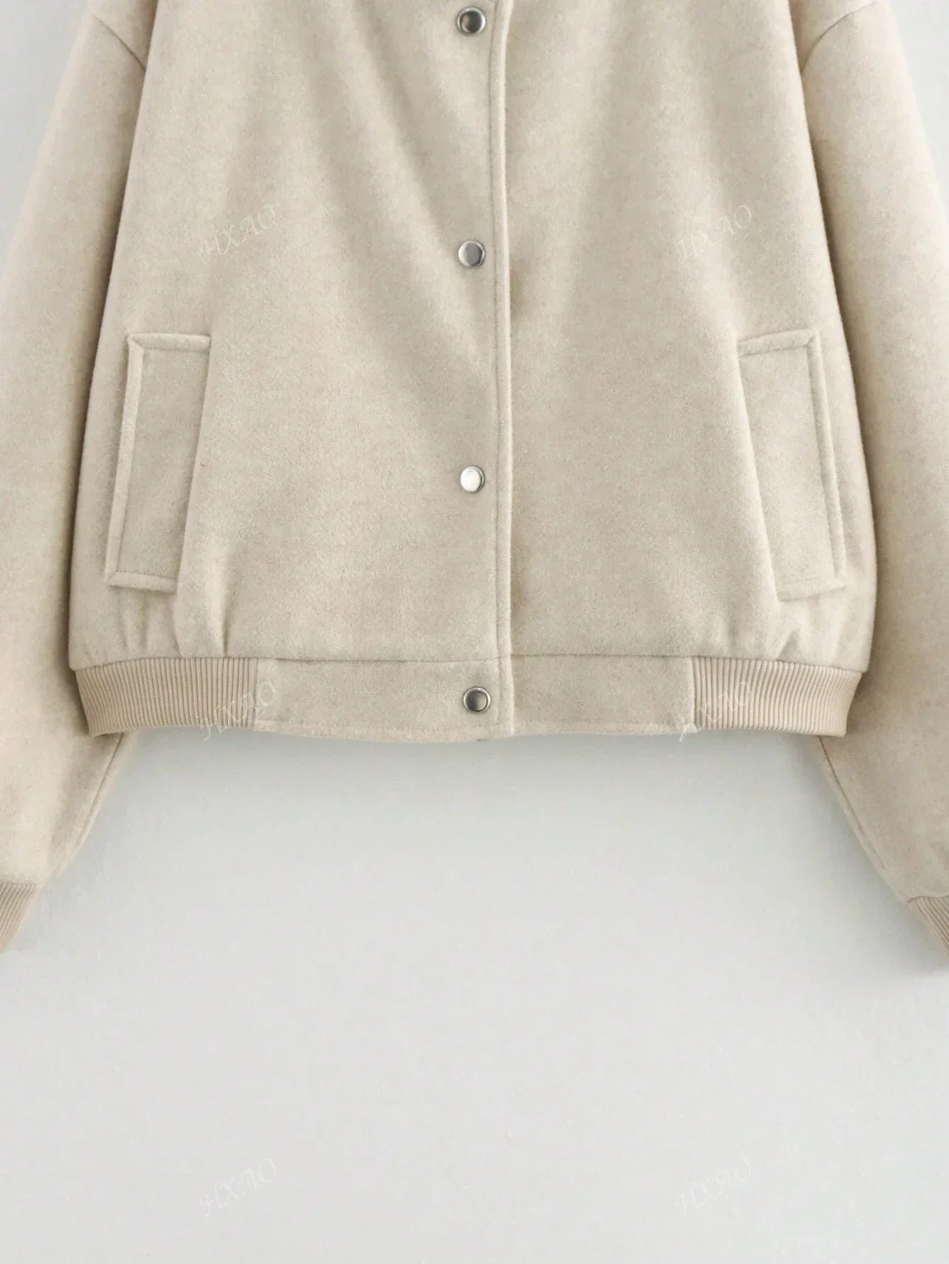 Rowan Button-Up Bomber Jacket