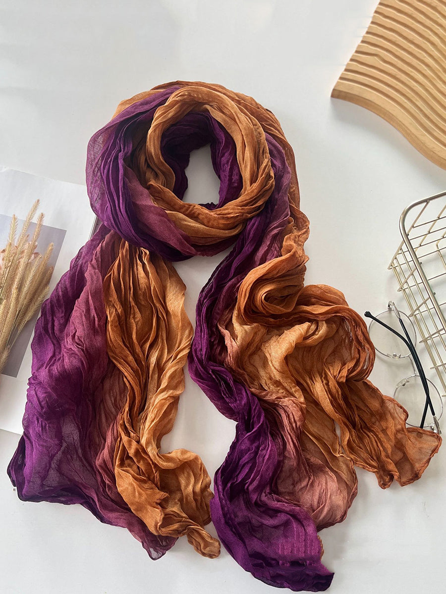 Florence Colorblock Shawl Scarf