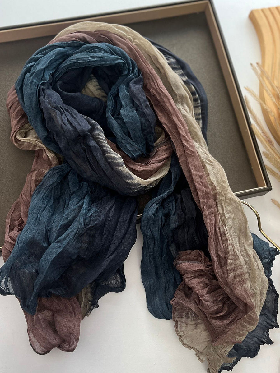 Florence Colorblock Shawl Scarf