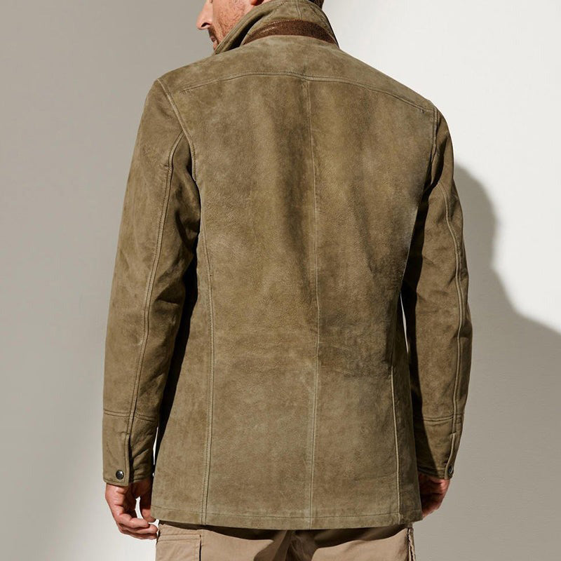 Hawthorne Suede Field Jacket