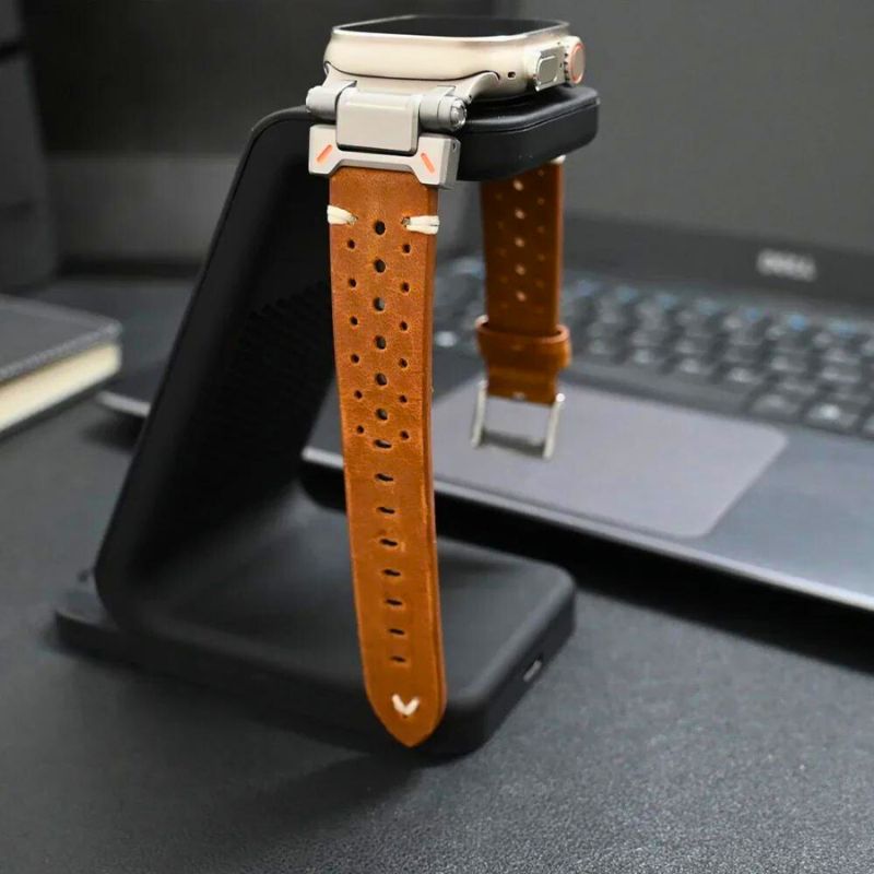 Luxury Leather Strap for Apple Watch – Timeless Style & Comfort