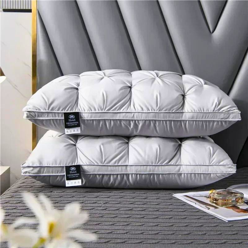Luxury Goose Down Pillow – Hypoallergenic Support