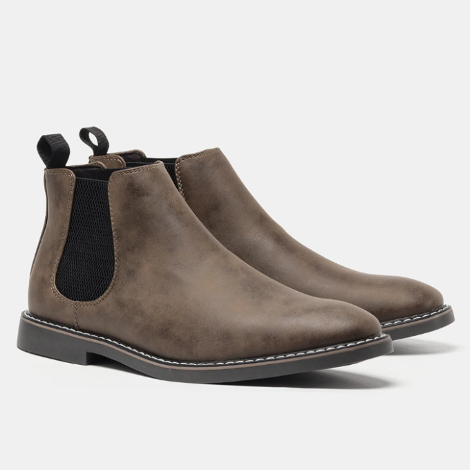 Madrid Leather Chelsea Boots