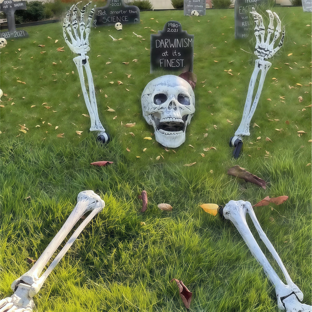Skeleton Groundbreaker Yard Decoration