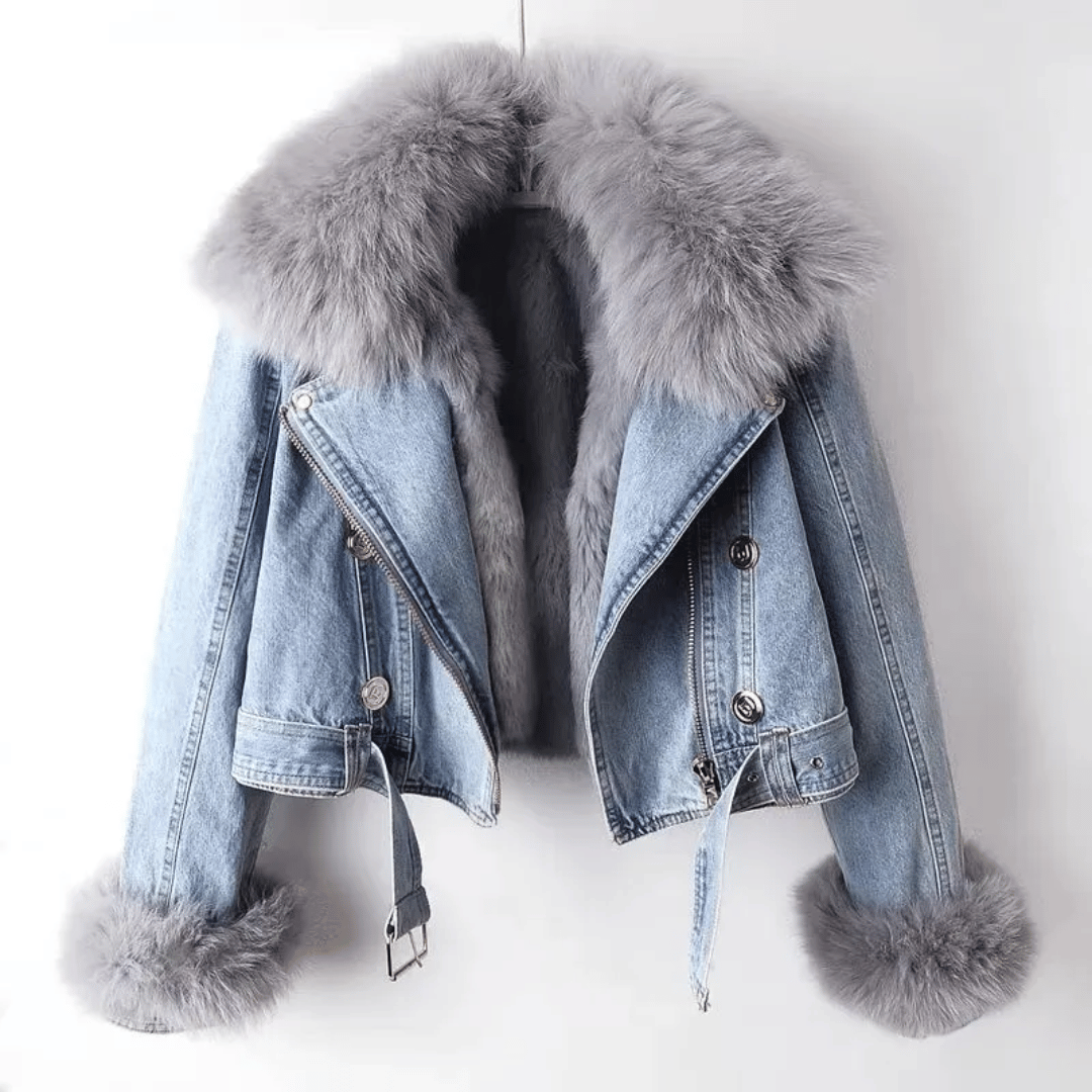 Icona Denim Fur Jacket