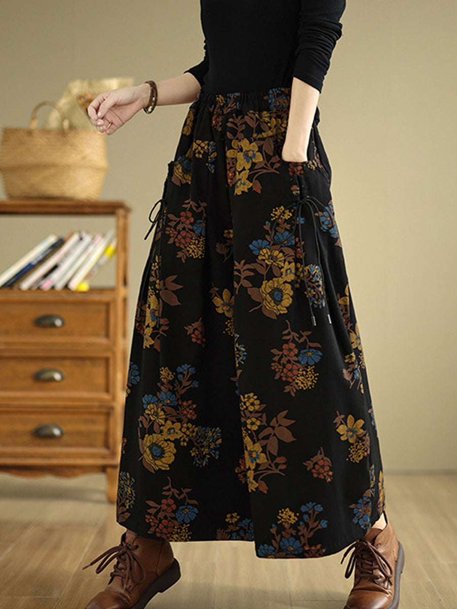 Granada Floral Wide-Leg Pants