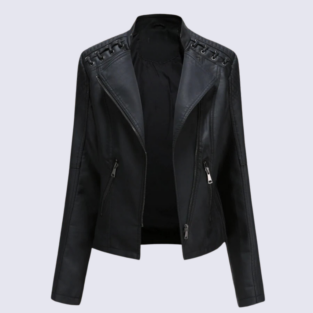 Siena Women’s Faux Leather Jacket