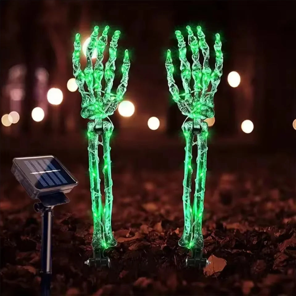 Skeleton Hand Solar Lights
