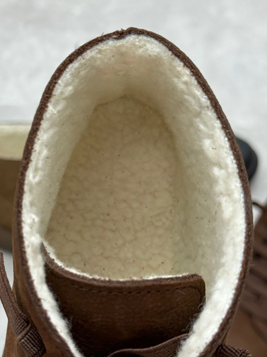 Siena Leather Fleece-Lined Boots
