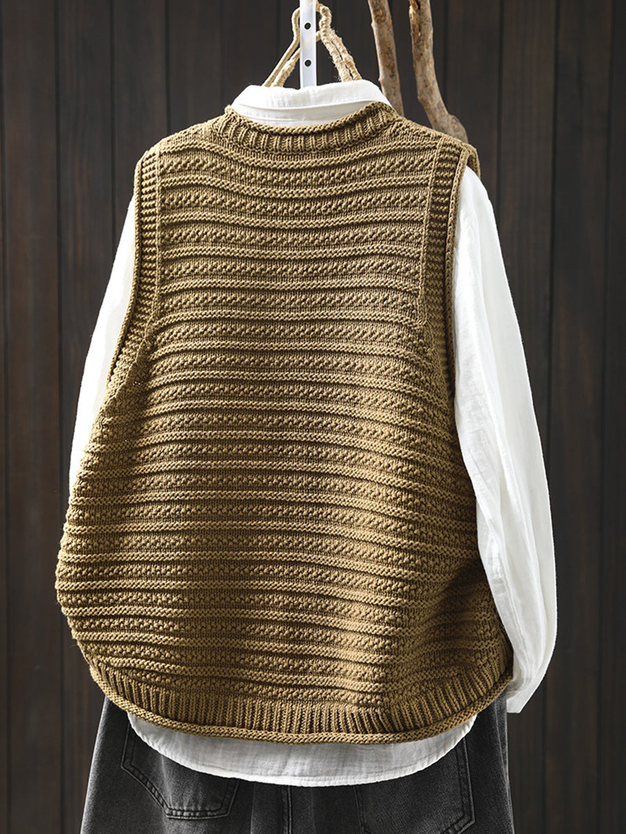 Avignon Knit Cardigan Vest