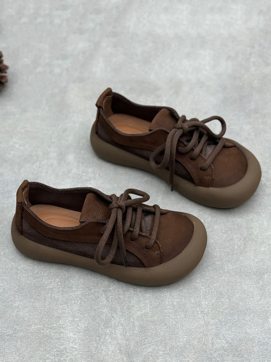 Alora Leather Strap Flats