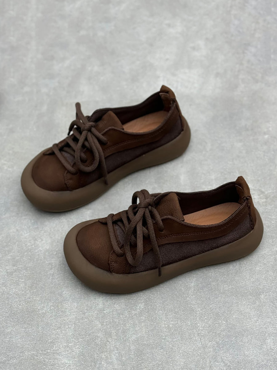 Alora Leather Strap Flats
