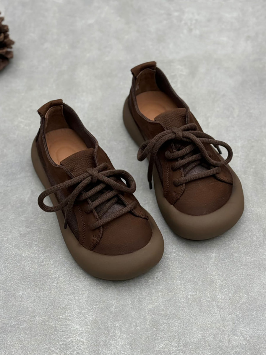 Alora Leather Strap Flats