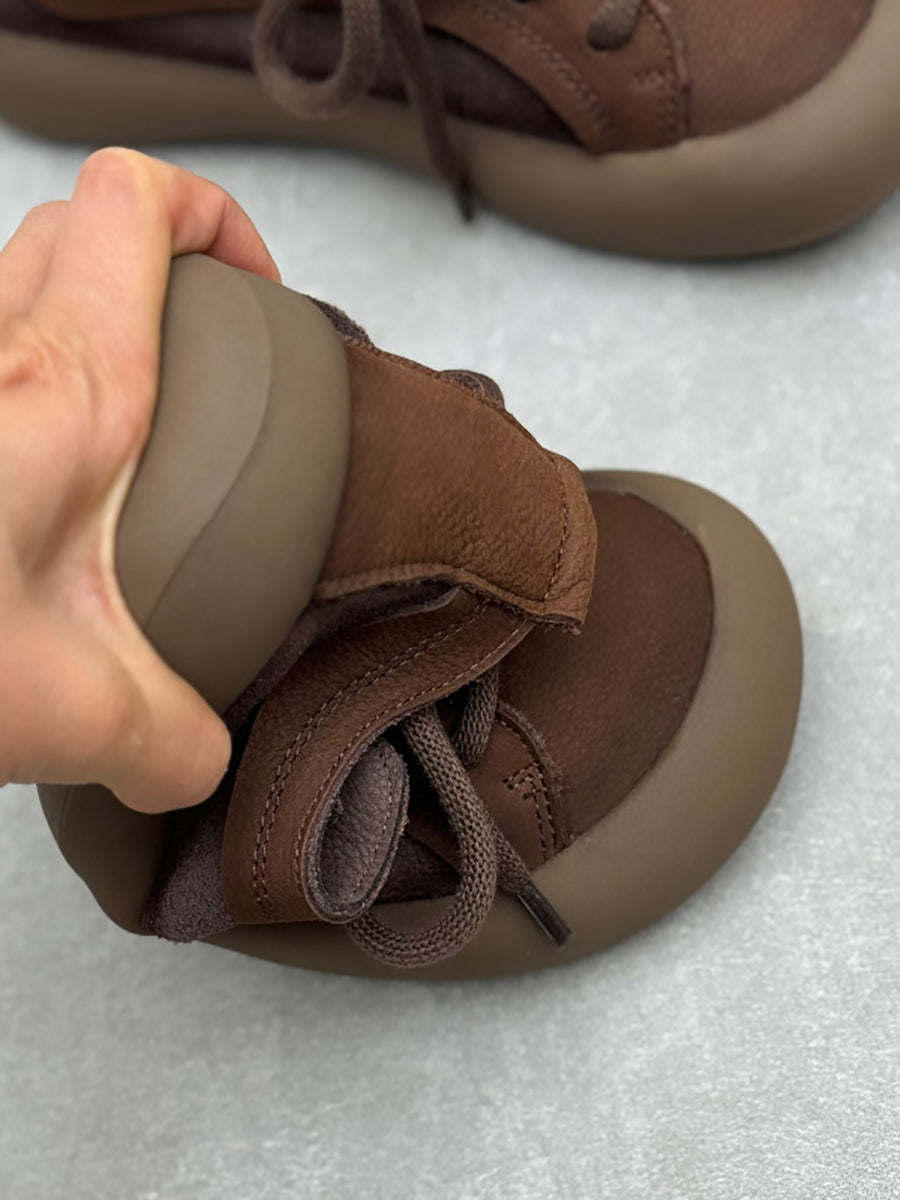 Alora Leather Strap Flats
