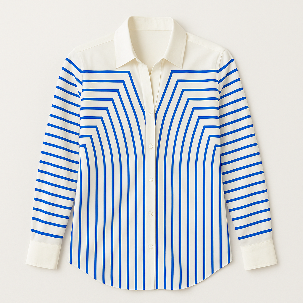 Liora Striped Button Shirt