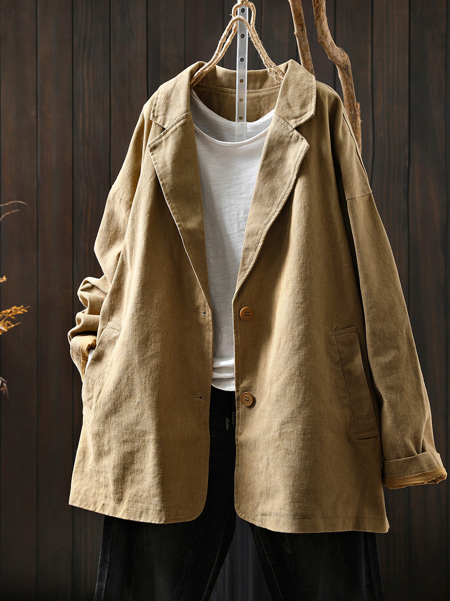 Verona Plus Size Cotton Cardigan Coat