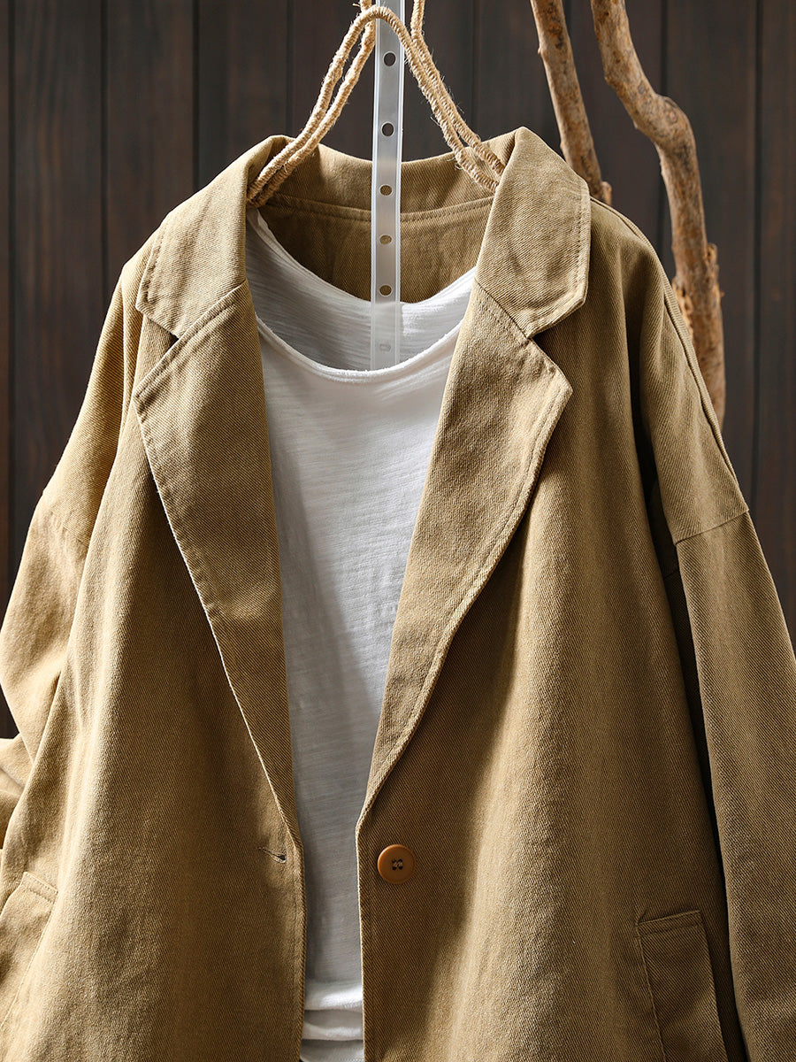 Verona Plus Size Cotton Cardigan Coat