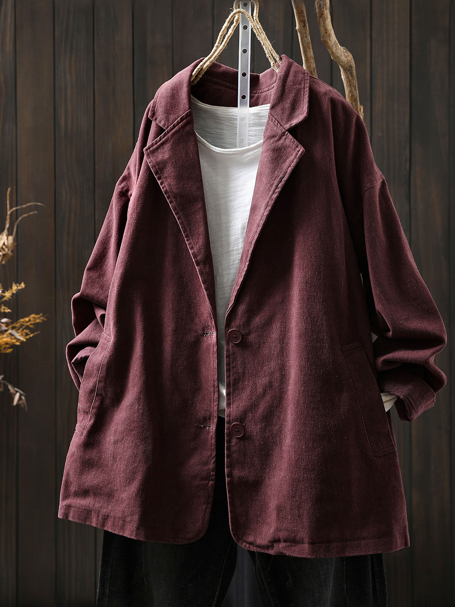 Verona Plus Size Cotton Cardigan Coat