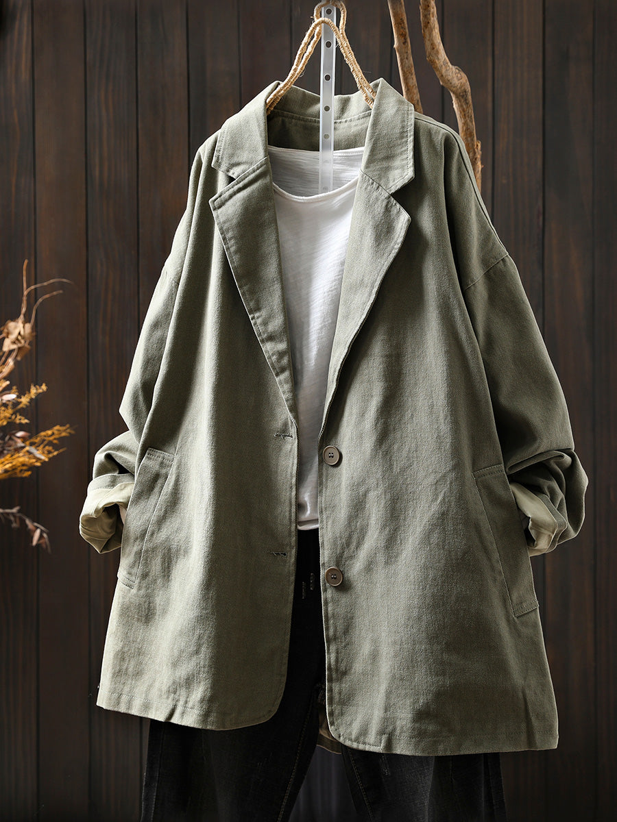 Verona Plus Size Cotton Cardigan Coat