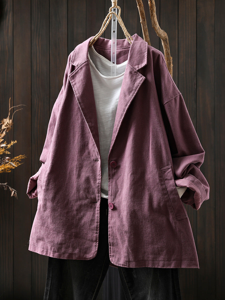 Verona Plus Size Cotton Cardigan Coat