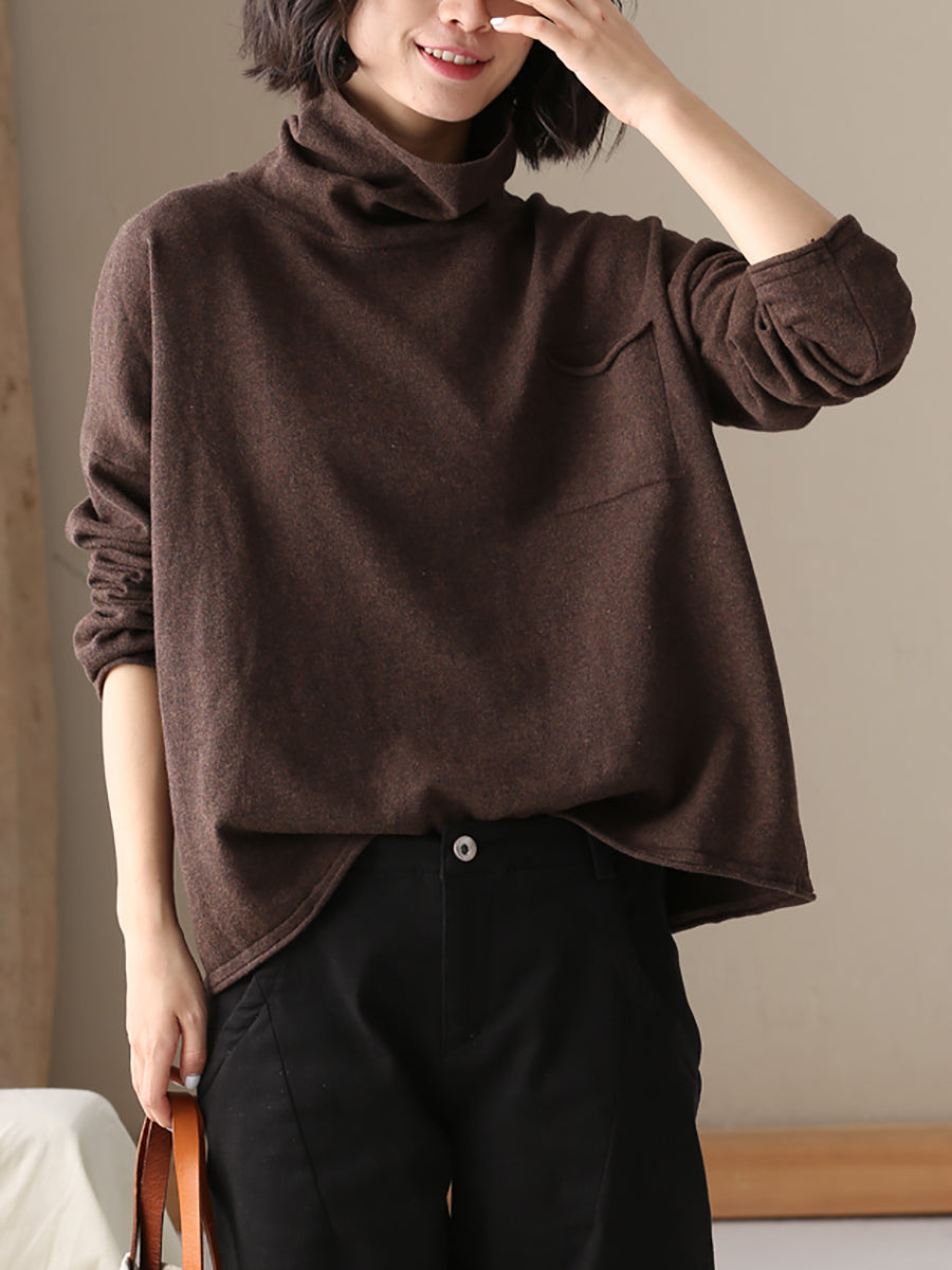 Siena Cotton Turtleneck Shirt