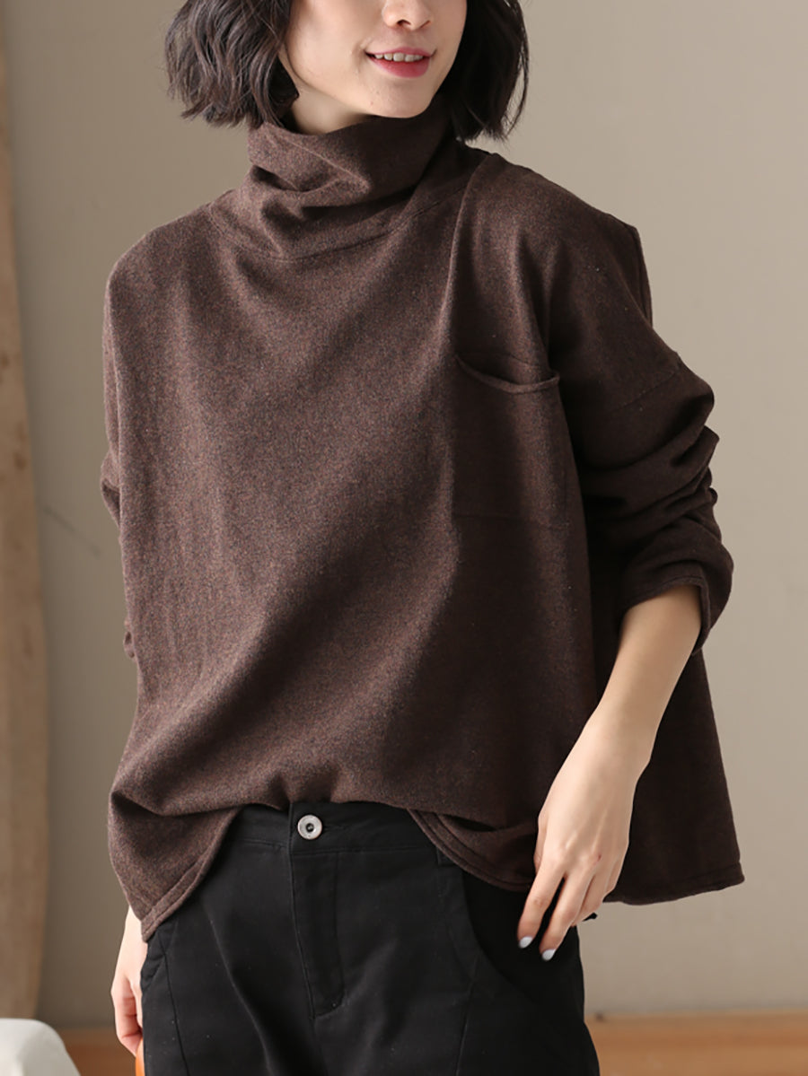 Siena Cotton Turtleneck Shirt