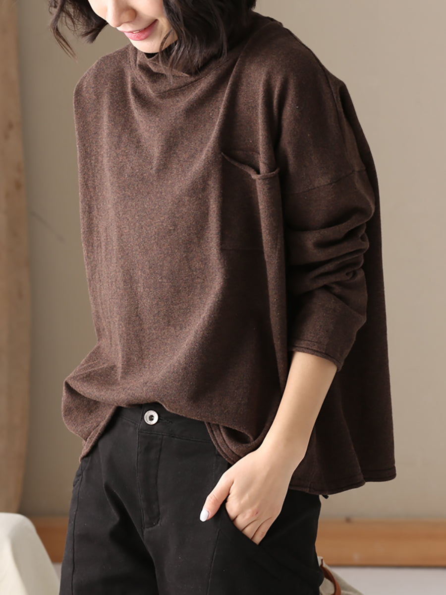 Siena Cotton Turtleneck Shirt