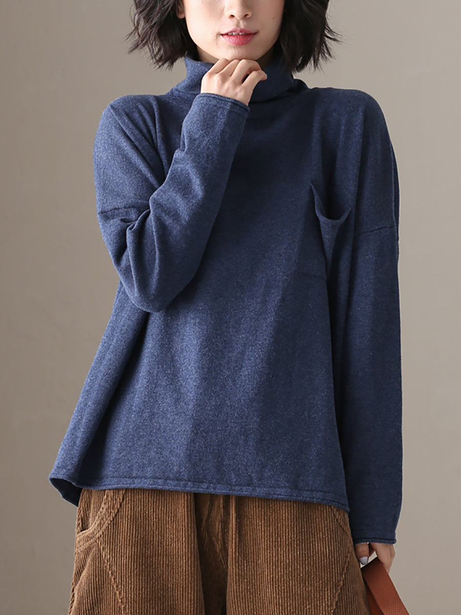 Siena Cotton Turtleneck Shirt