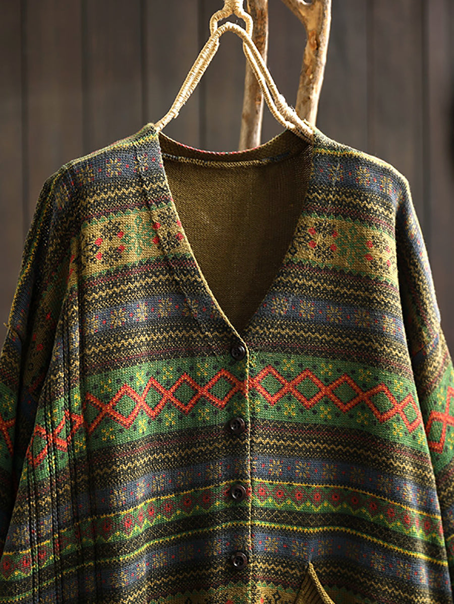 Ravenna Geometric Knit Sweater